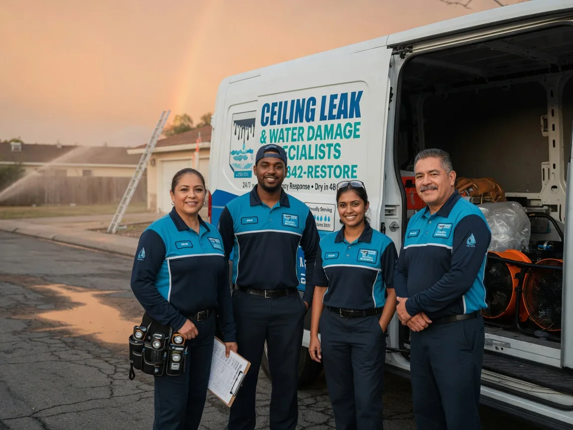 Ceiling Leak Cleanup company in Roaring Branch, PA