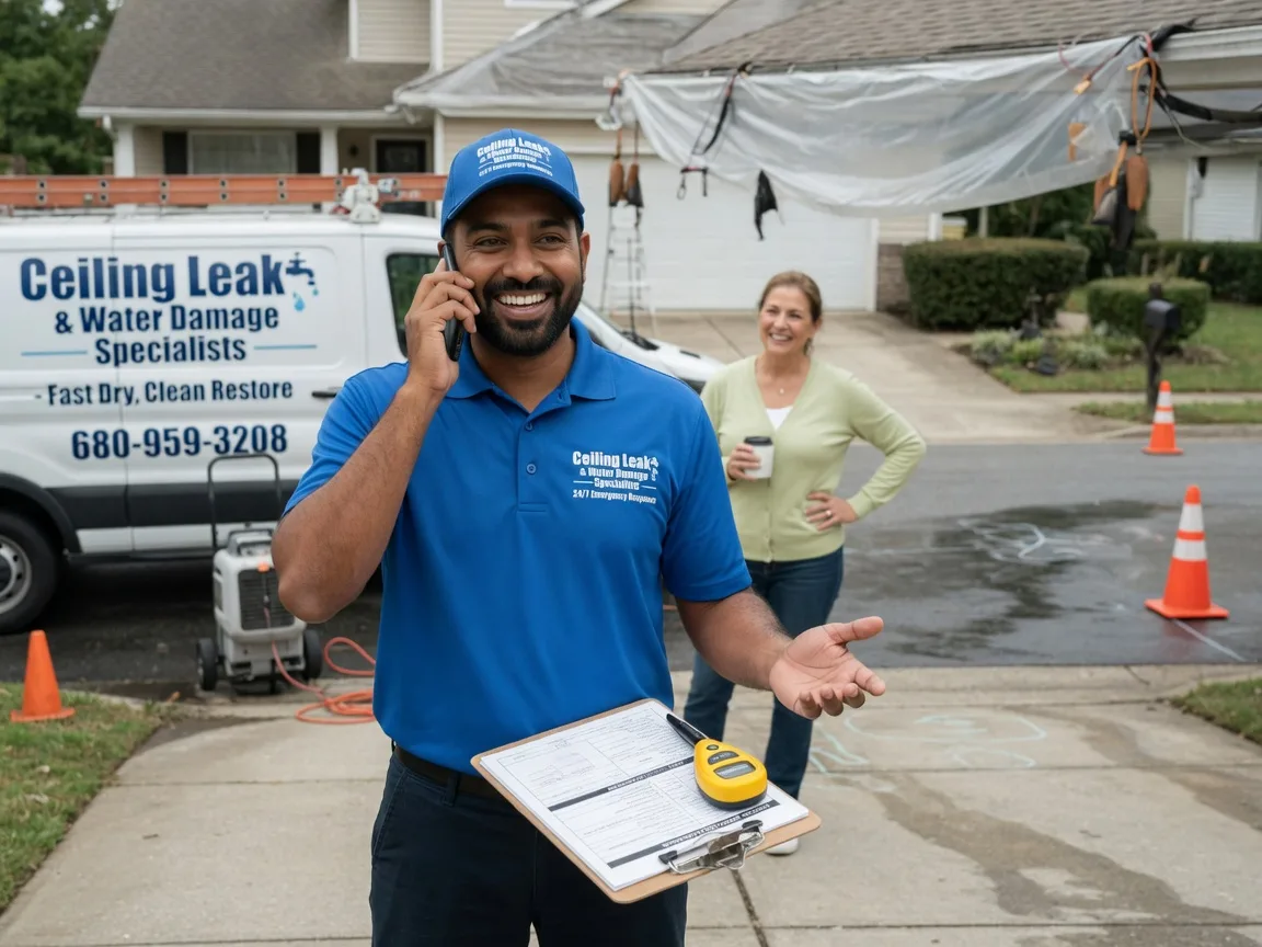 Ceiling Leak Cleanup Roaring Branch, PA FAQs
